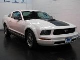 2005 Performance White Ford Mustang V6 Premium Coupe #20461482