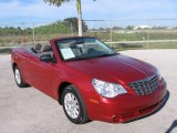 2008 Inferno Red Crystal Pearl Chrysler Sebring LX Convertible #20444151