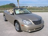 2008 Linen Gold Metallic Chrysler Sebring Limited Hardtop Convertible #20444156