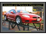 2009 Rave Red Pearl Mitsubishi Eclipse GS Coupe #20524639