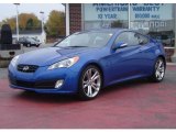 2010 Mirabeau Blue Hyundai Genesis Coupe 3.8 Track #20528038