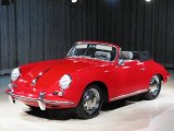 1965 Signal Red Porsche 356 SC Cabriolet #20541419