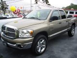 2008 Light Khaki Metallic Dodge Ram 1500 Big Horn Edition Quad Cab #20463774