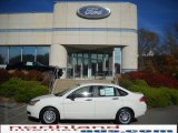 2010 White Suede Ford Focus SE Sedan #20522658