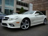 2009 Diamond White Metallic Mercedes-Benz SL 550 Roadster #20453799