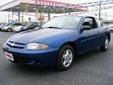 2003 Arrival Blue Metallic Chevrolet Cavalier Coupe #20520193