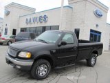 Black Ford F250 Super Duty in 1999