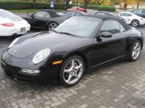 2007 Basalt Black Metallic Porsche 911 Carrera Cabriolet #20615888