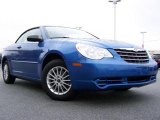 2008 Marathon Blue Pearl Chrysler Sebring LX Convertible #20599442