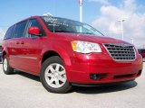 2009 Inferno Red Crystal Pearl Chrysler Town & Country Touring #20599441