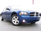 2009 Deep Water Blue Pearl Dodge Charger SXT #20599438