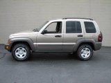 2007 Jeep Green Metallic Jeep Liberty Sport #2062356