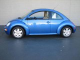 1998 Techno Blue Metallic Volkswagen New Beetle 2.0 Coupe #2062341