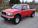 2001 Radiant Red Toyota Tacoma Xtracab 4x4 #20670638