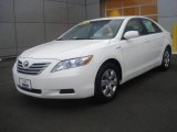 2008 Super White Toyota Camry Hybrid #20655393