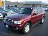 2001 Burnt Cherry Red Pearl Nissan Pathfinder LE 4x4 #20662226