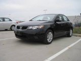 2010 Ebony Black Kia Forte EX #20670498