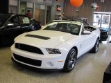 2010 Performance White Ford Mustang Shelby GT500 Convertible #20655963