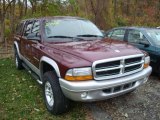 Dark Garnet Red Pearl Dodge Dakota in 2002