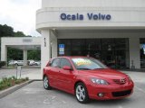 2006 Velocity Red Mica Mazda MAZDA3 s Hatchback #20722818