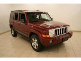 2009 Red Rock Crystal Pearl Jeep Commander Sport 4x4 #20738743