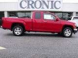 2010 Fire Red GMC Canyon SLE Extended Cab #20730006