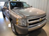 2008 Graystone Metallic Chevrolet Silverado 1500 LT Crew Cab 4x4 #20734815