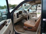 2006 Ford F250 Super Duty King Ranch Crew Cab Castano Brown Leather Interior