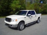 2007 White Sand Tri-Coat Ford F150 Lariat SuperCrew 4x4 #20736812