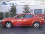 2008 Sunburst Orange Pearl Dodge Avenger SXT #20720980