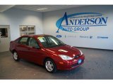 2000 Sangria Red Metallic Ford Focus SE Sedan #20806833