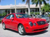 2000 Magma Red Mercedes-Benz CLK 430 Coupe #20786983