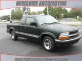 2002 Forest Green Metallic Chevrolet S10 LS Extended Cab #20875052
