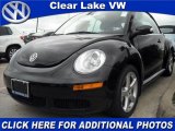 2009 Black Volkswagen New Beetle 2.5 Convertible #20875093