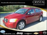 2008 Inferno Red Crystal Pearl Dodge Caliber SXT #20874856