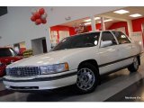 1996 White Cadillac DeVille Sedan #20910943
