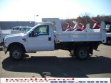 2009 Ford F350 Super Duty XL Regular Cab 4x4 Chassis Dump Truck