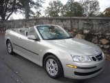 2007 Parchment Silver Metallic Saab 9-3 2.0T Convertible #20908655