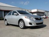 2009 Classic Silver Metallic Toyota Corolla LE #2084048