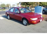 1996 Sunfire Red Pearl Toyota Corolla 1.6 #20960192