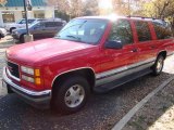 Victory Red GMC Suburban in 1997
