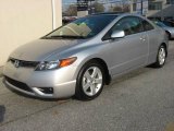 2007 Alabaster Silver Metallic Honda Civic EX Coupe #20987137