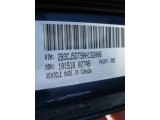 2010 Challenger Color Code for Deep Water Blue Pearl - Color Code: PBS