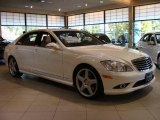 2009 designo Mystic White Mercedes-Benz S 550 4Matic Sedan #21055885