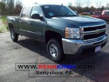 2010 Blue Granite Metallic Chevrolet Silverado 2500HD LT Crew Cab 4x4 #21070191