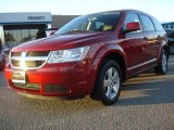 2009 Inferno Red Crystal Pearl Dodge Journey SXT #21058554