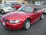 2004 Redfire Metallic Ford Mustang V6 Convertible #21128536
