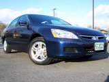 2007 Royal Blue Pearl Honda Accord SE Sedan #21118269