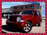 2008 Inferno Red Crystal Pearl Jeep Liberty Sport 4x4 #21127791