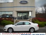 2010 White Platinum Tri-coat Metallic Ford Fusion SE #21118929